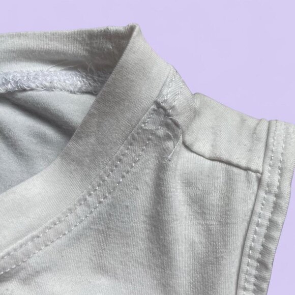 2-for-1 Black & White Crop Tops – Size Medium - Picture 6 of 6